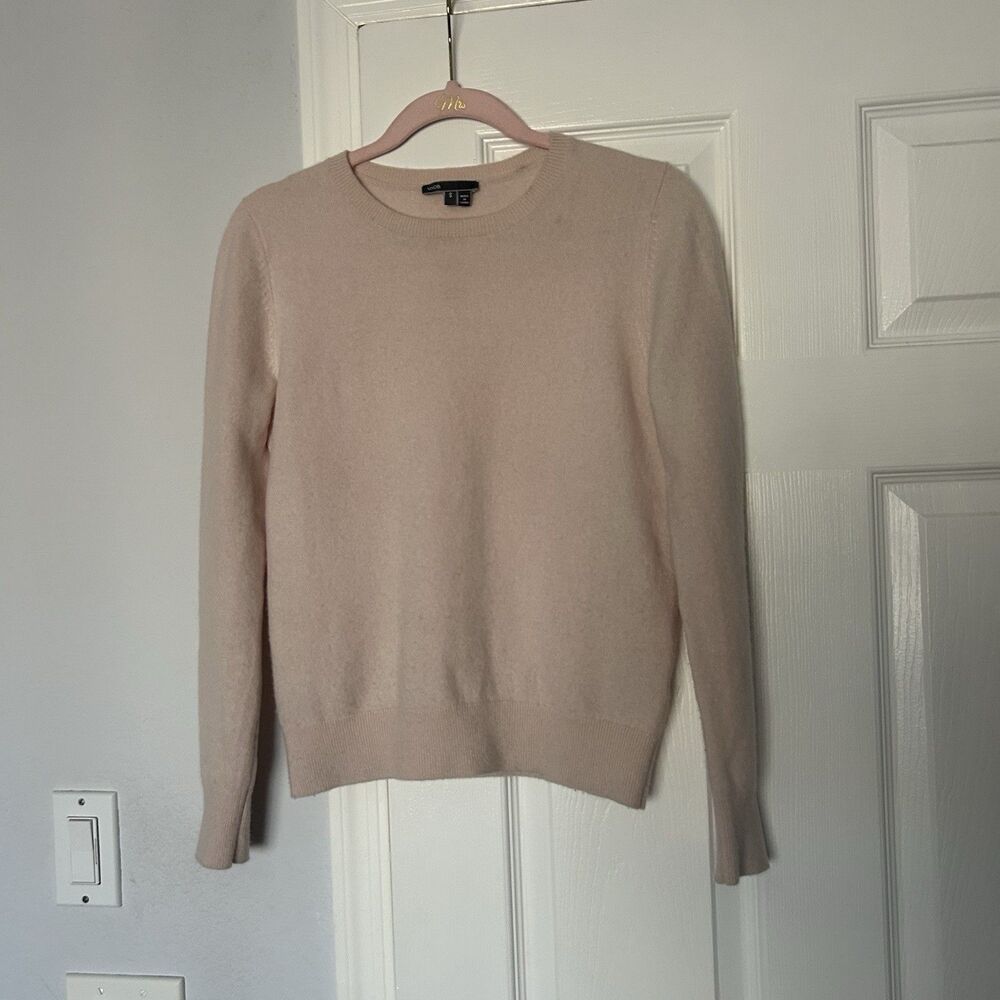 Vince Plush Pink Womens Size S Cashmere Sweater - Picture 8 of 12